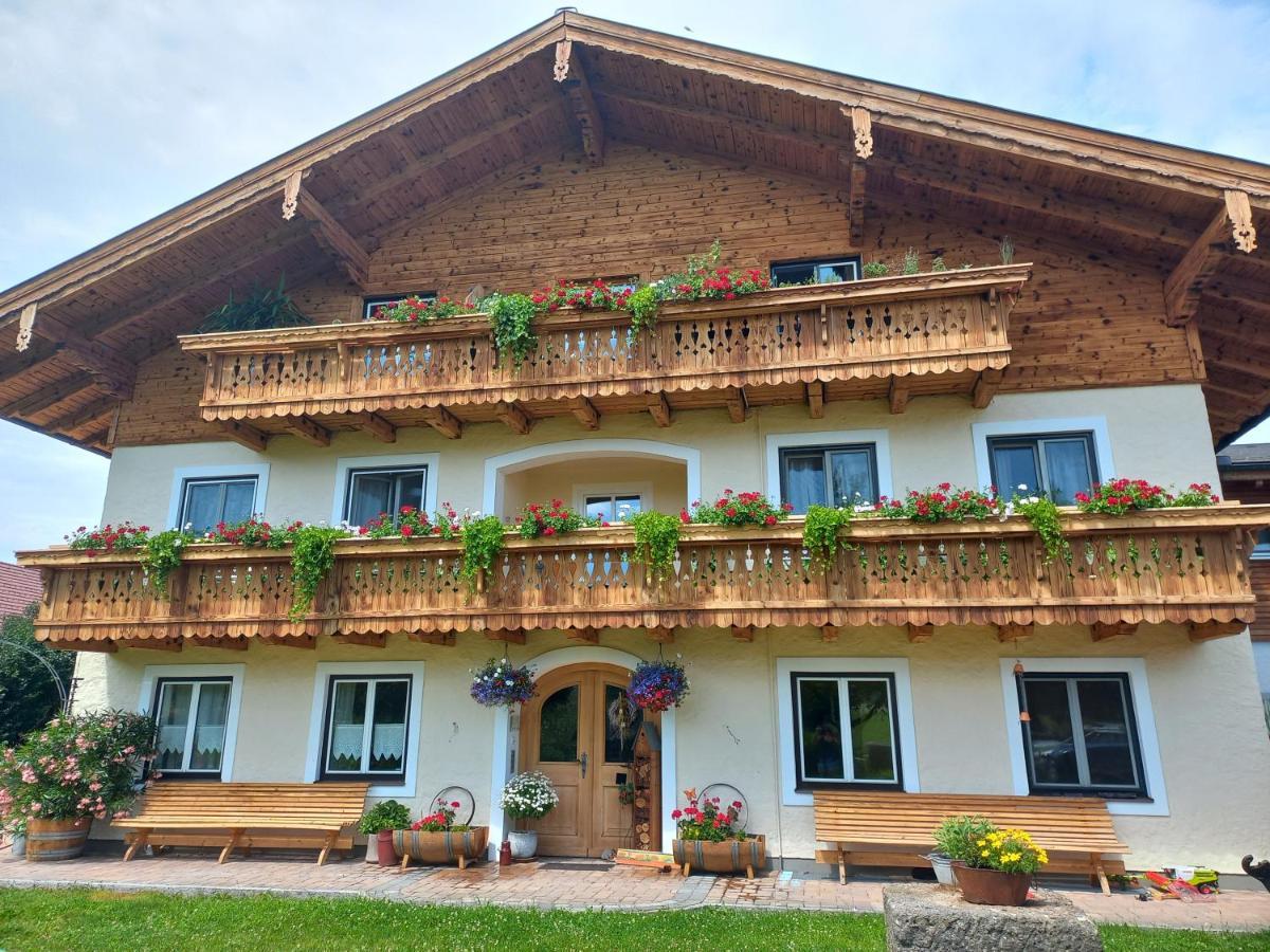 Ferienhaus Lenzenbauer Salzburgo Exterior foto